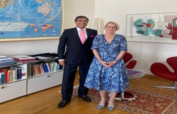 Ambassador's meeting with State Secretary for Foreign Affairs on 29 July, 2022.